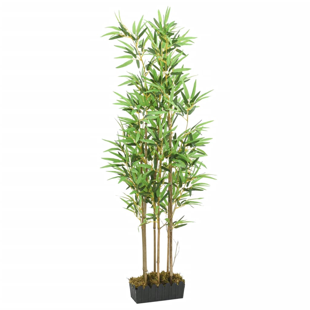 Artificial Bamboo Tree 552 Leaves 120 Cm Green