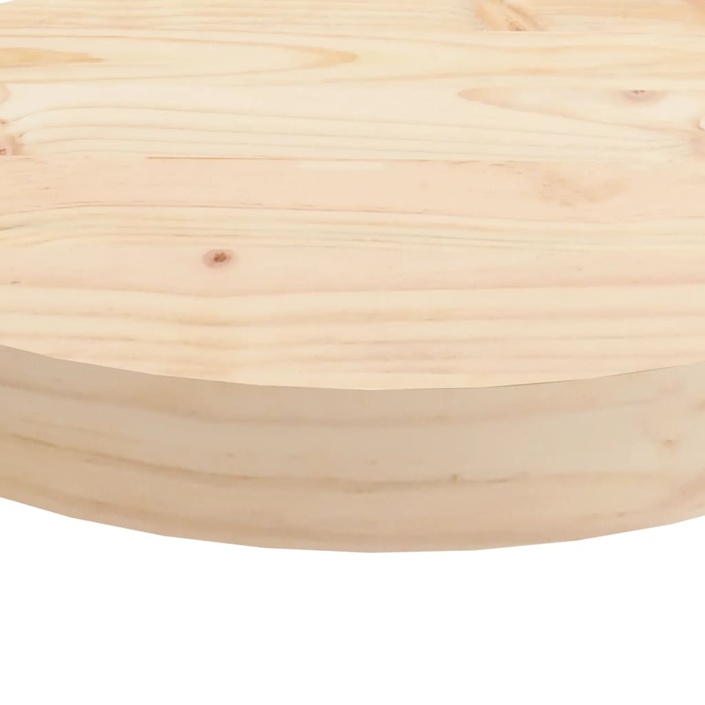 Table Top Round Ø Solid Wood Pine