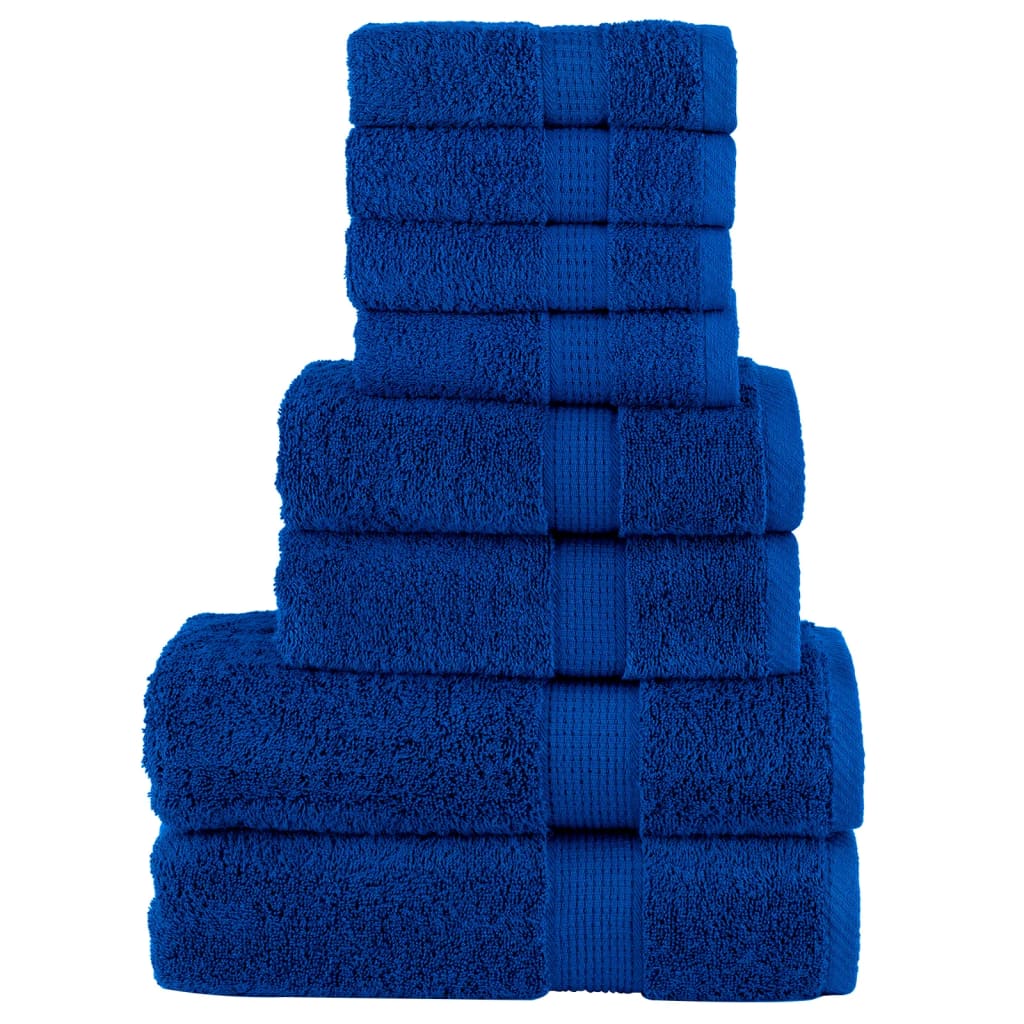 8 Piece Premium Towel Set Solund 600 Gsm