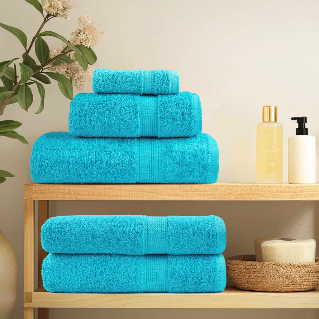 8 Piece Premium Towel Set Solund 600 Gsm