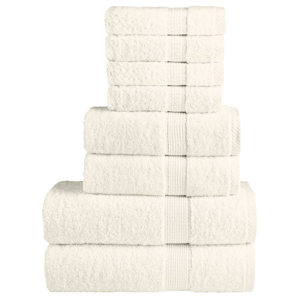 8 Piece Premium Towel Set Solund 600 Gsm
