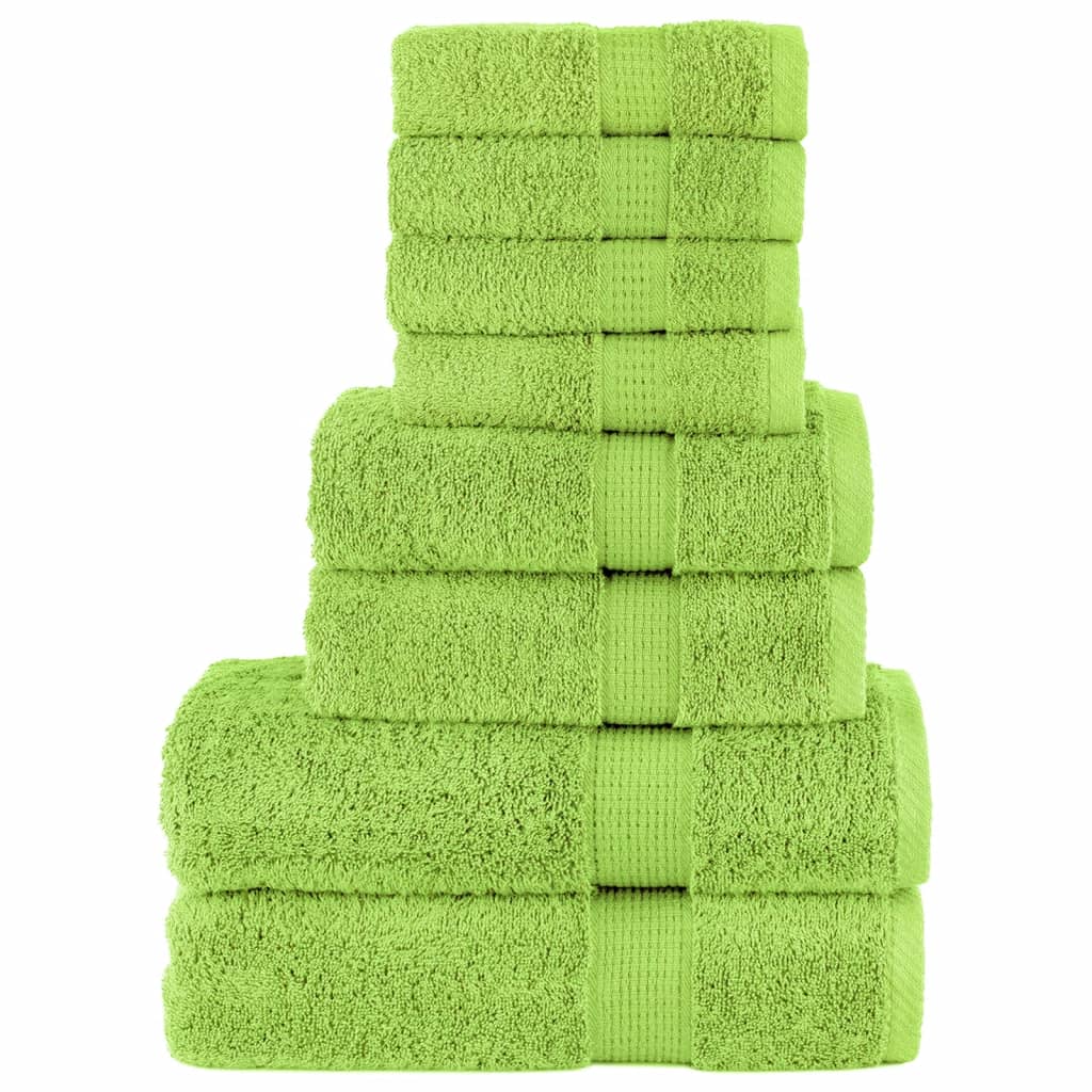 8 Piece Premium Towel Set Solund 600 Gsm