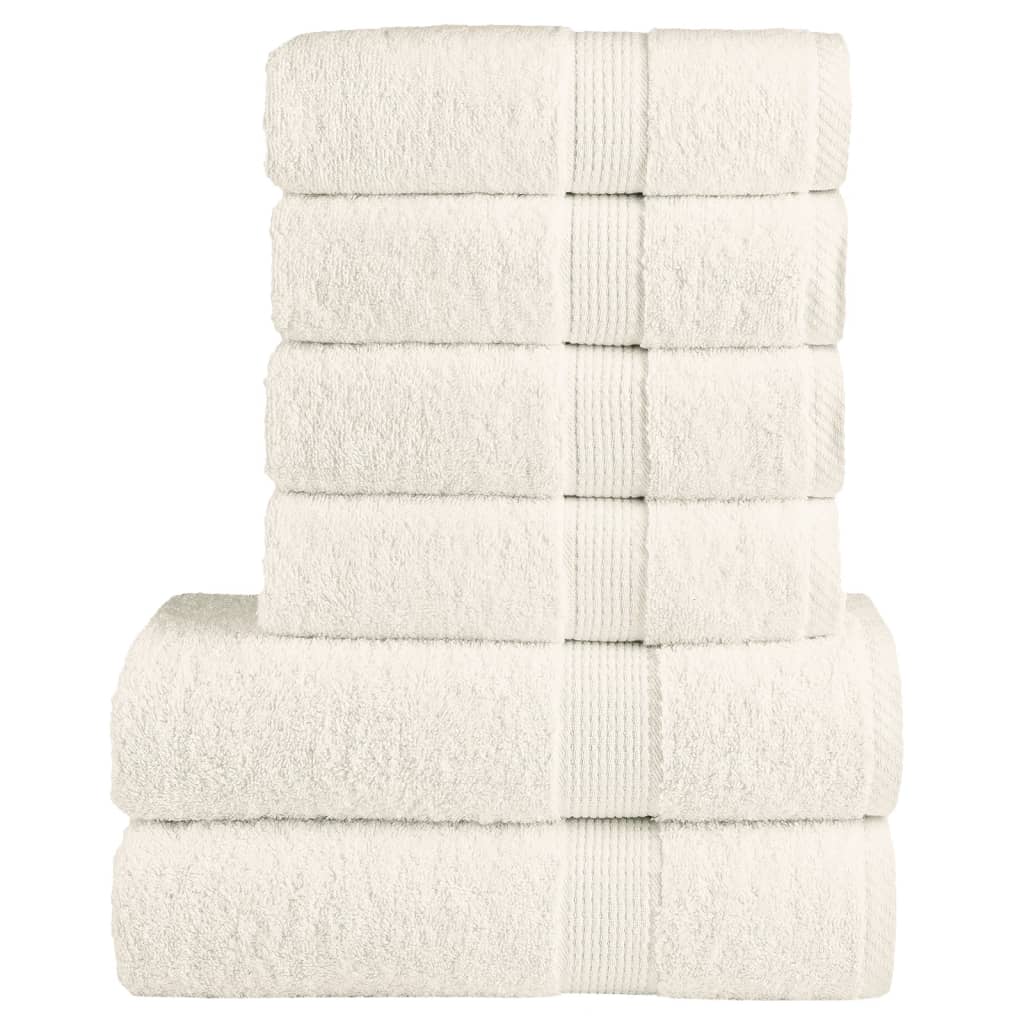 6 Piece Premium Towel Set Solund 600 Gsm