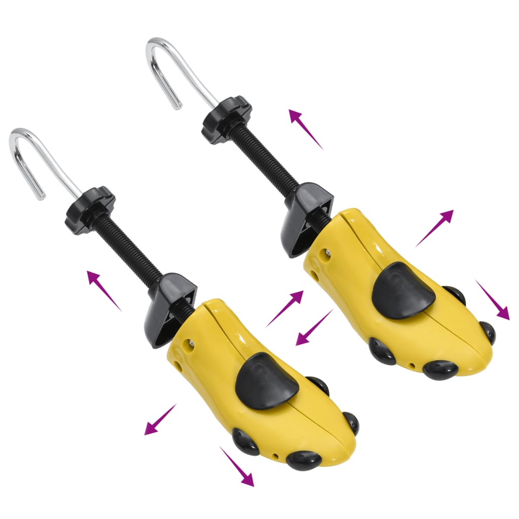 Shoe Stretchers With Shoe Horn Yellow Eu Plastic