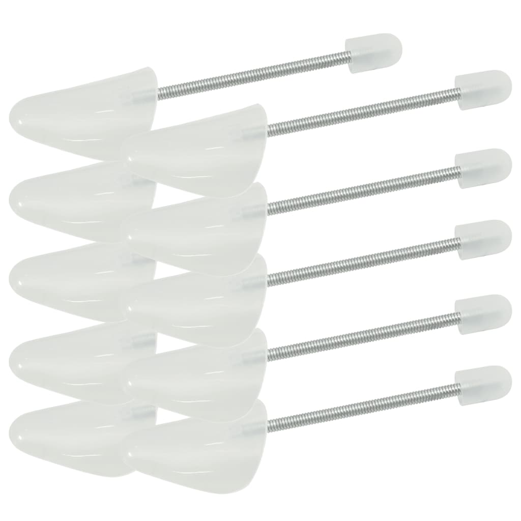 Shoe Trees 5 Pairs White Eu Plastic