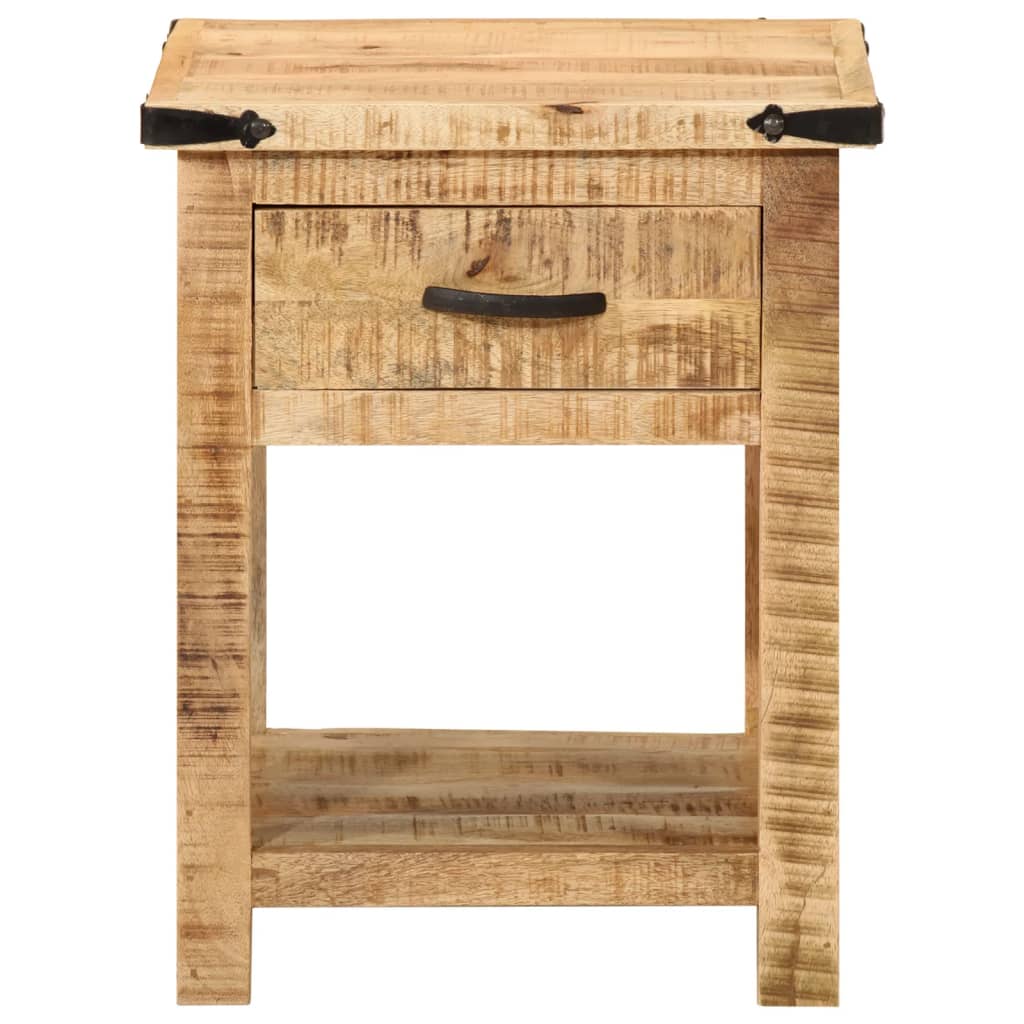 Bedside Cabinet 40X40X50 Cm Solid Wood Mango