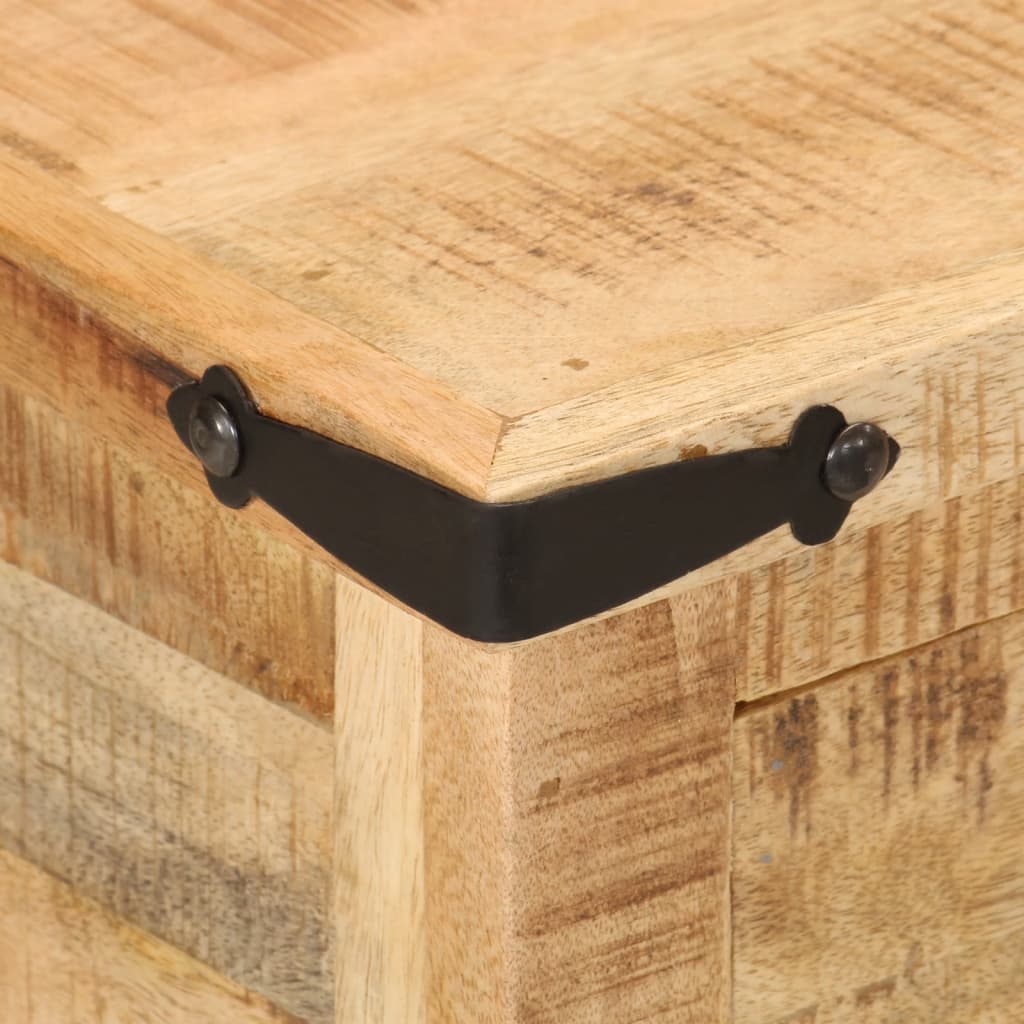 Bedside Cabinet 40X40X50 Cm Solid Wood Mango