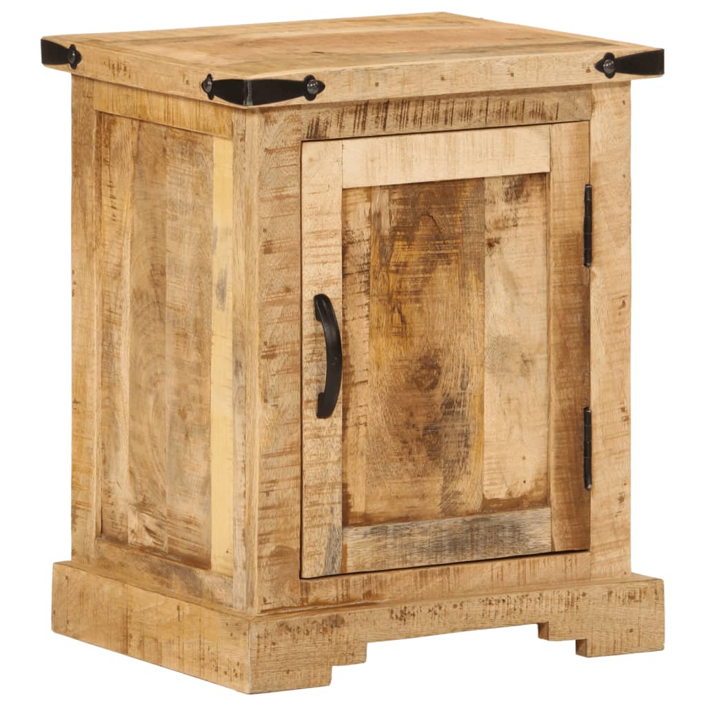 Bedside Cabinet 40X35X50 Cm Solid Wood Mango