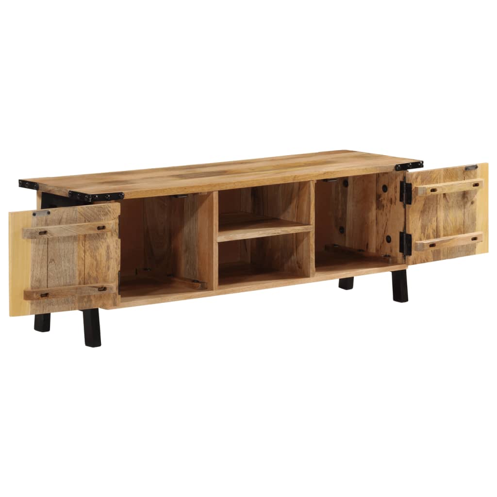 Tv Cabinet 110X35X40 Cm Solid Wood Mango