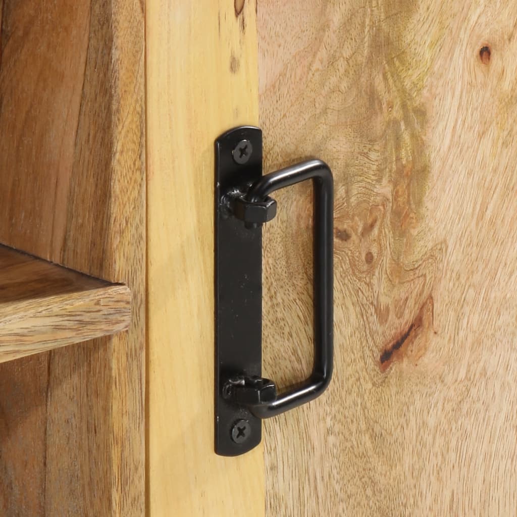 Tv Cabinet 110X35X40 Cm Solid Wood Mango