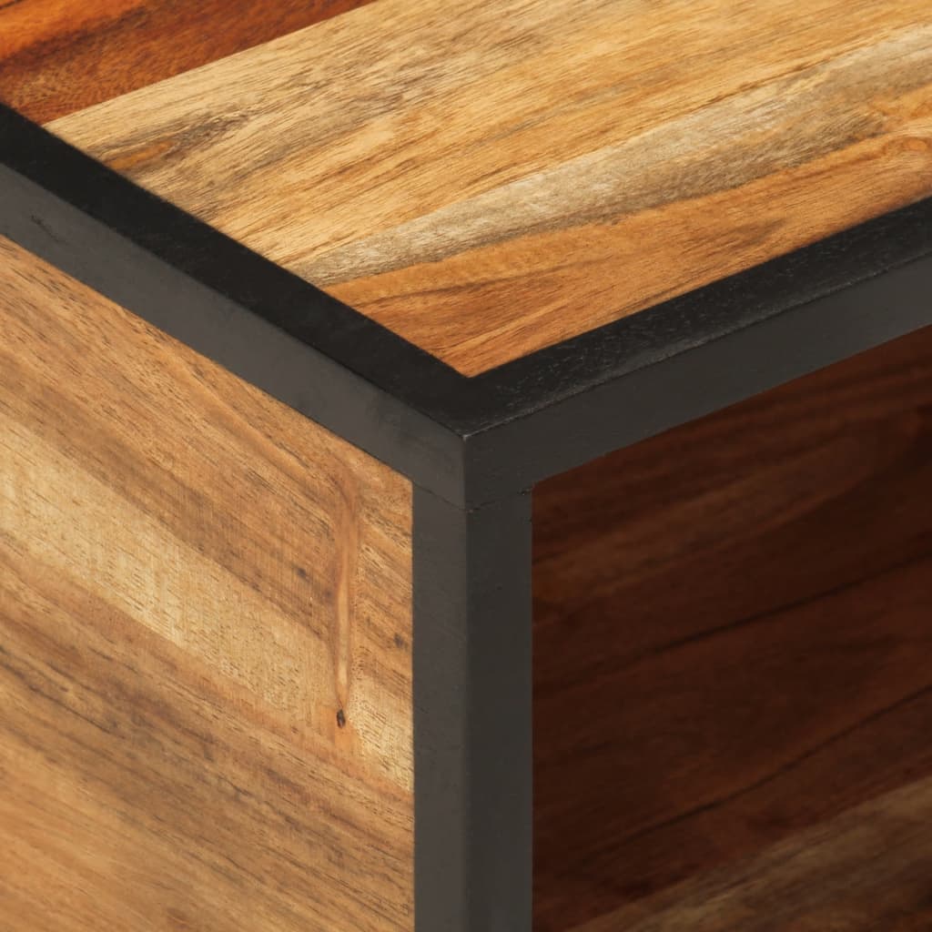 Wall-Mounted Bedside Cabinet 35X35X20 Cm Solid Wood Acacia