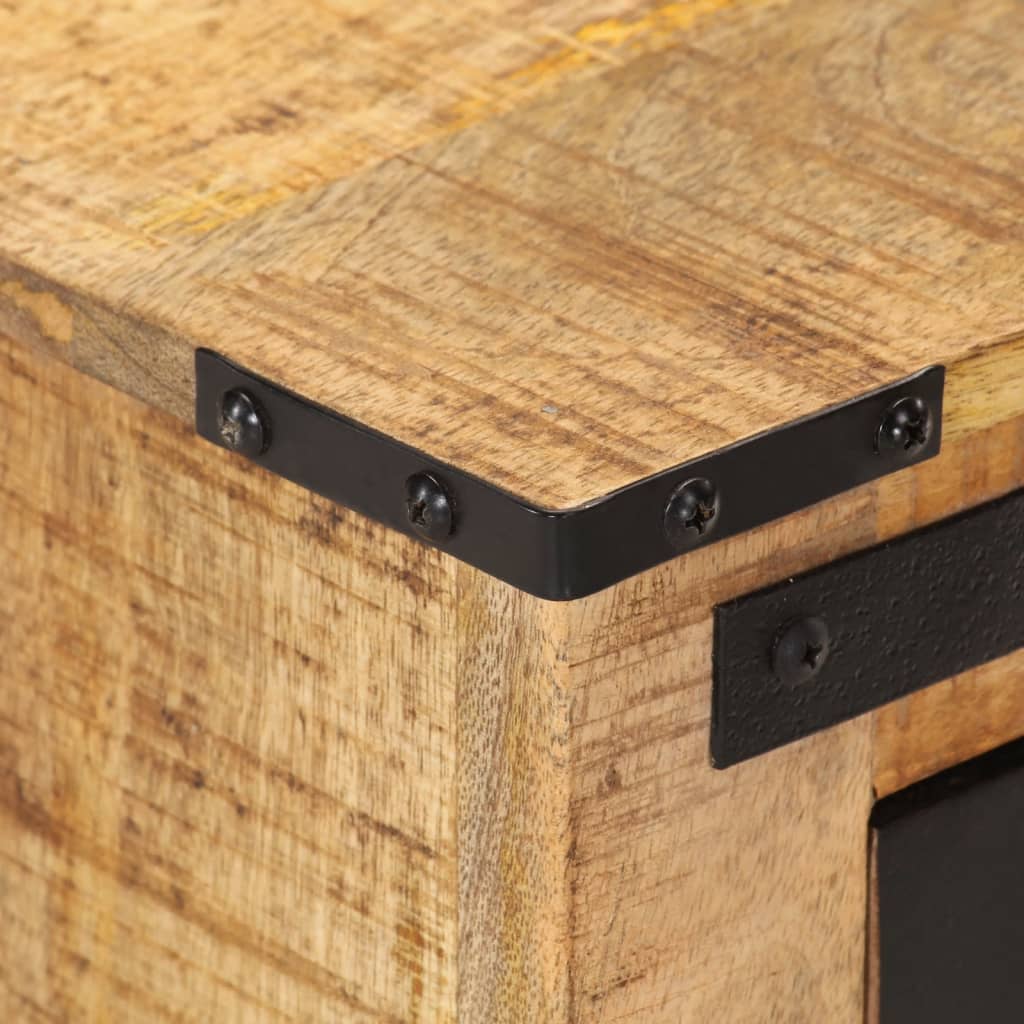 Bedside Cabinet 40X40X45 Cm Solid Wood Mango