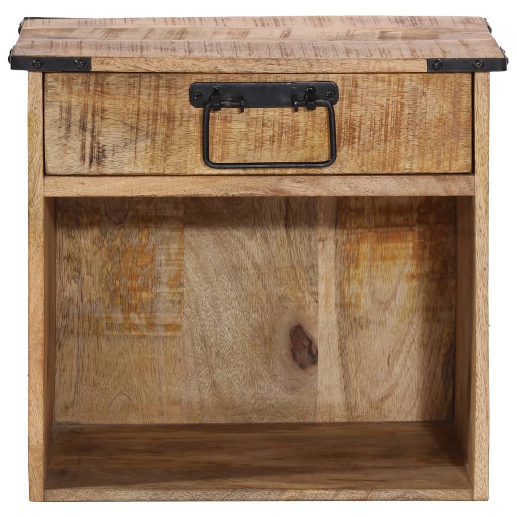 Bedside Cabinet 40X30X37 Cm Solid Wood Mango