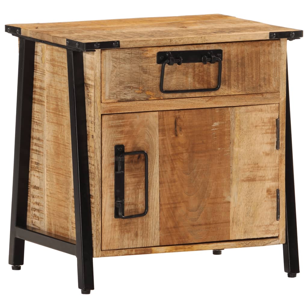 Bedside Cabinet 40X30X42 Cm Solid Wood Mango