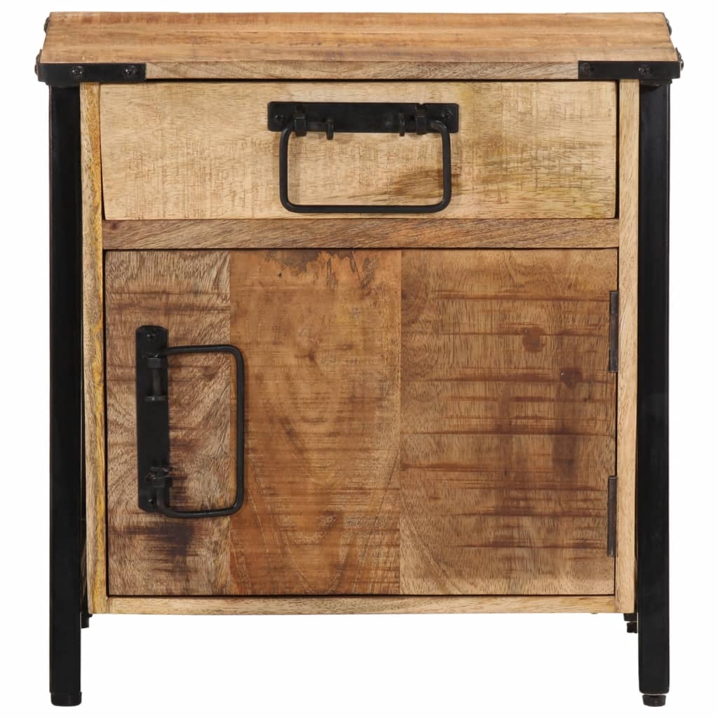 Bedside Cabinet 40X30X42 Cm Solid Wood Mango