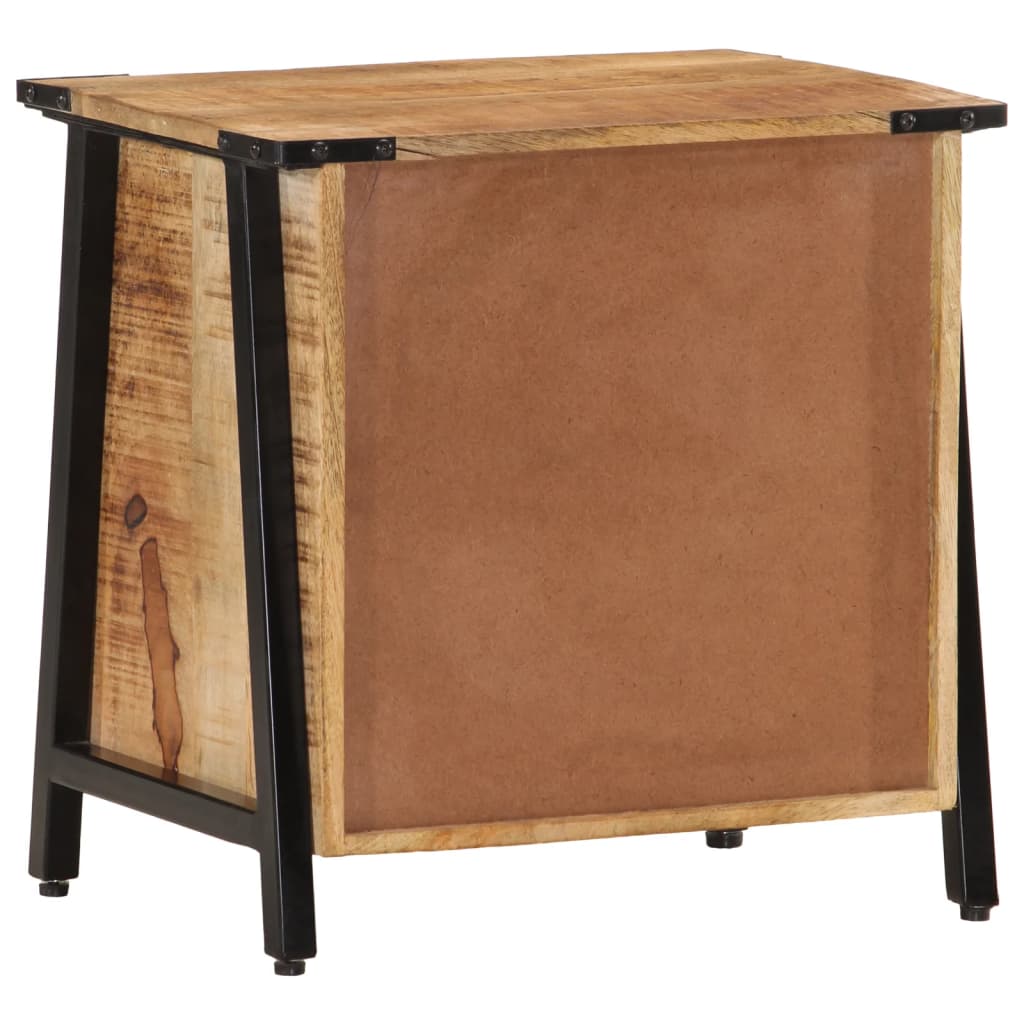 Bedside Cabinet 40X30X42 Cm Solid Wood Mango