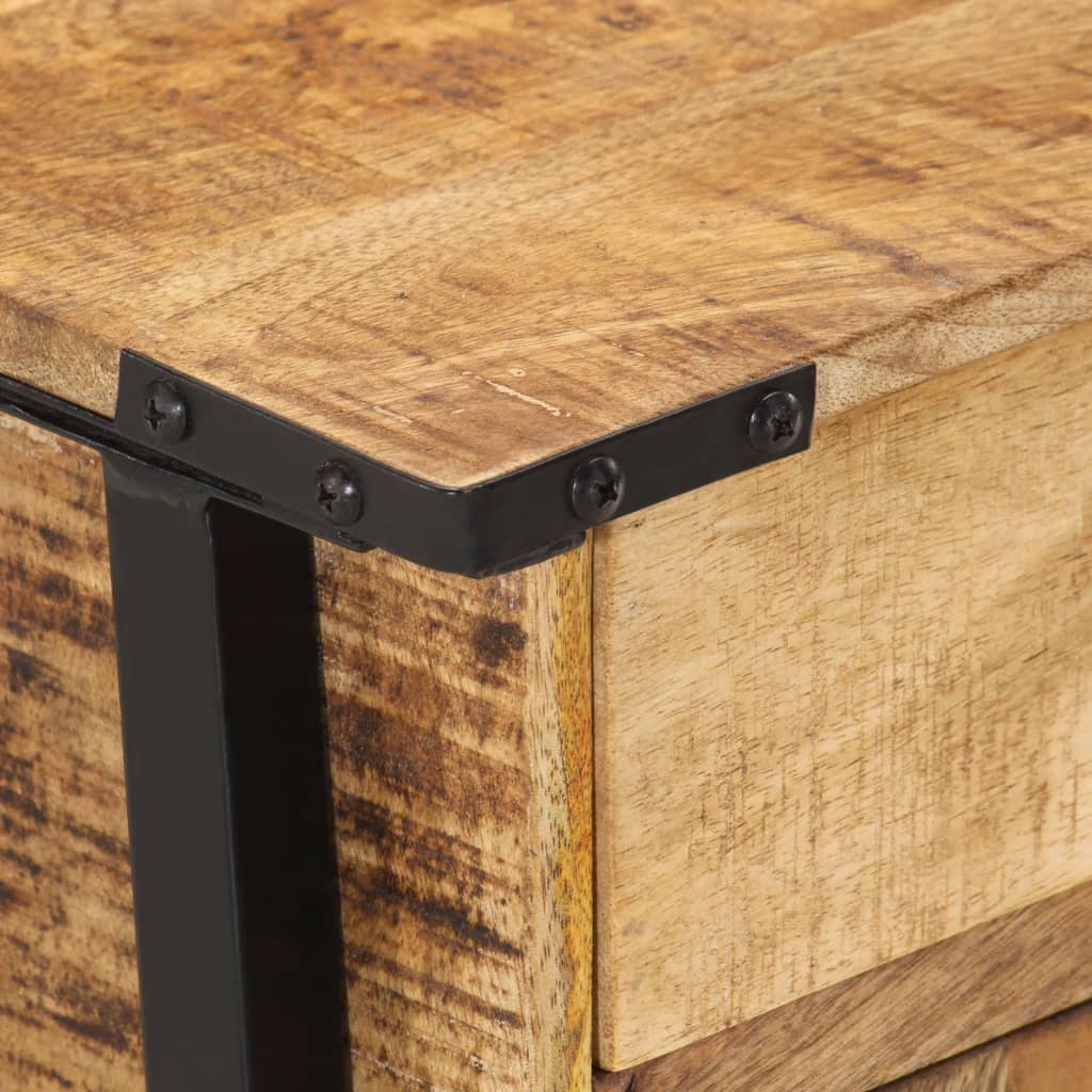 Bedside Cabinet 40X30X42 Cm Solid Wood Mango