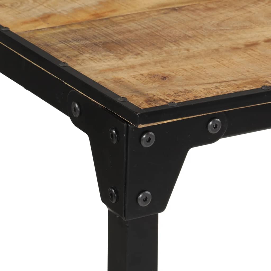 Bar Table Solid Rough Wood Mango