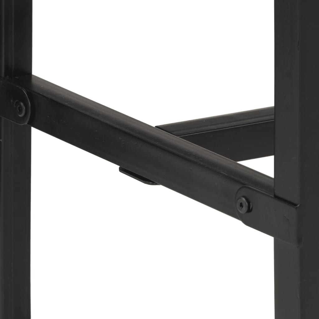 Bar Table Solid Rough Wood Mango