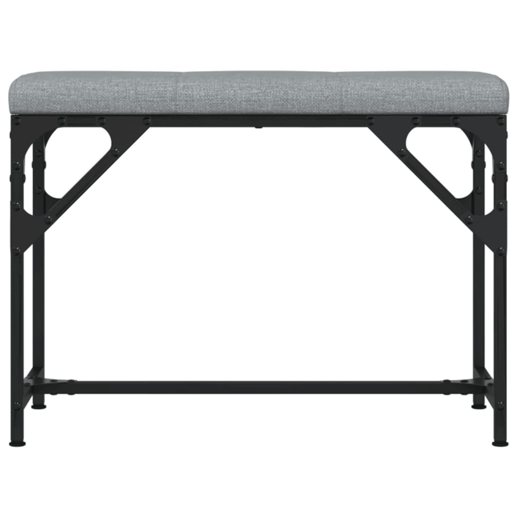 Dining Bench Steel And Fabric