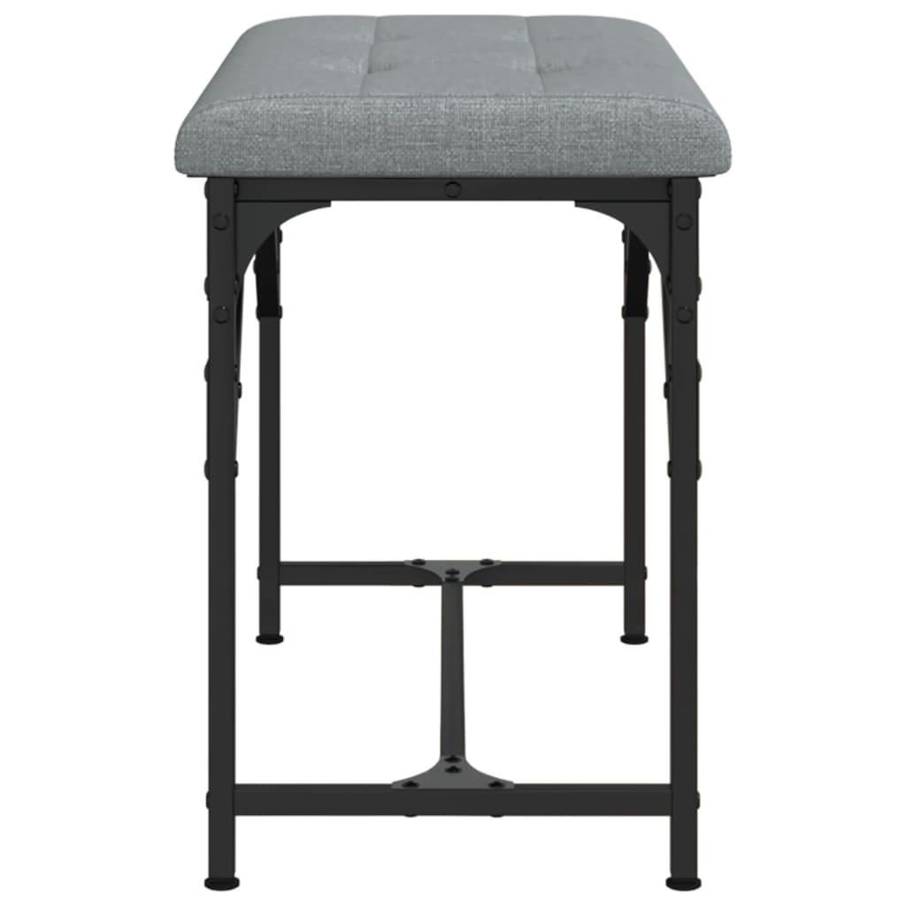 Dining Bench Steel And Fabric