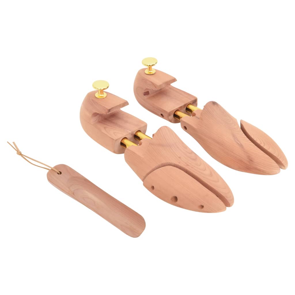 Shoe Stretcher With Shoe Horn Eu Solid Wood Cedar