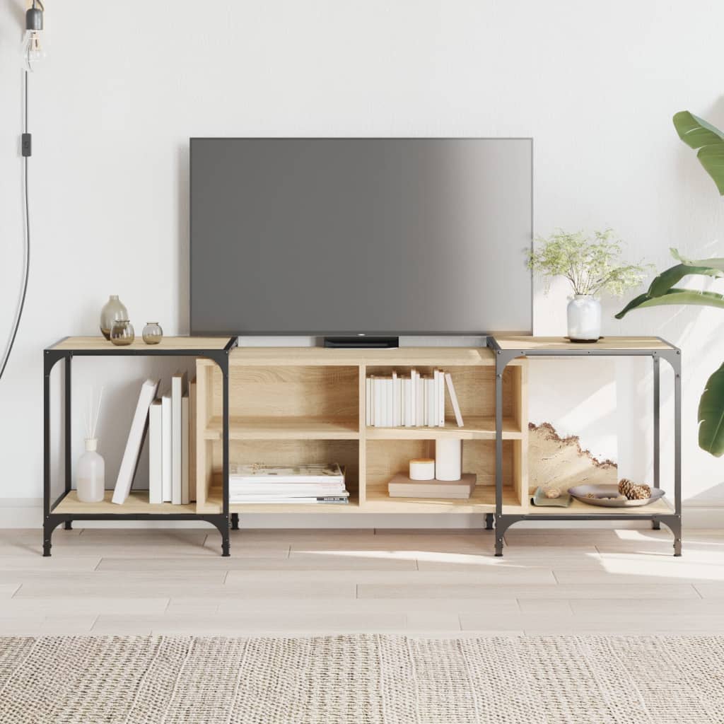 Tv Cabinet 153X37X50 Cm Engineered Wood