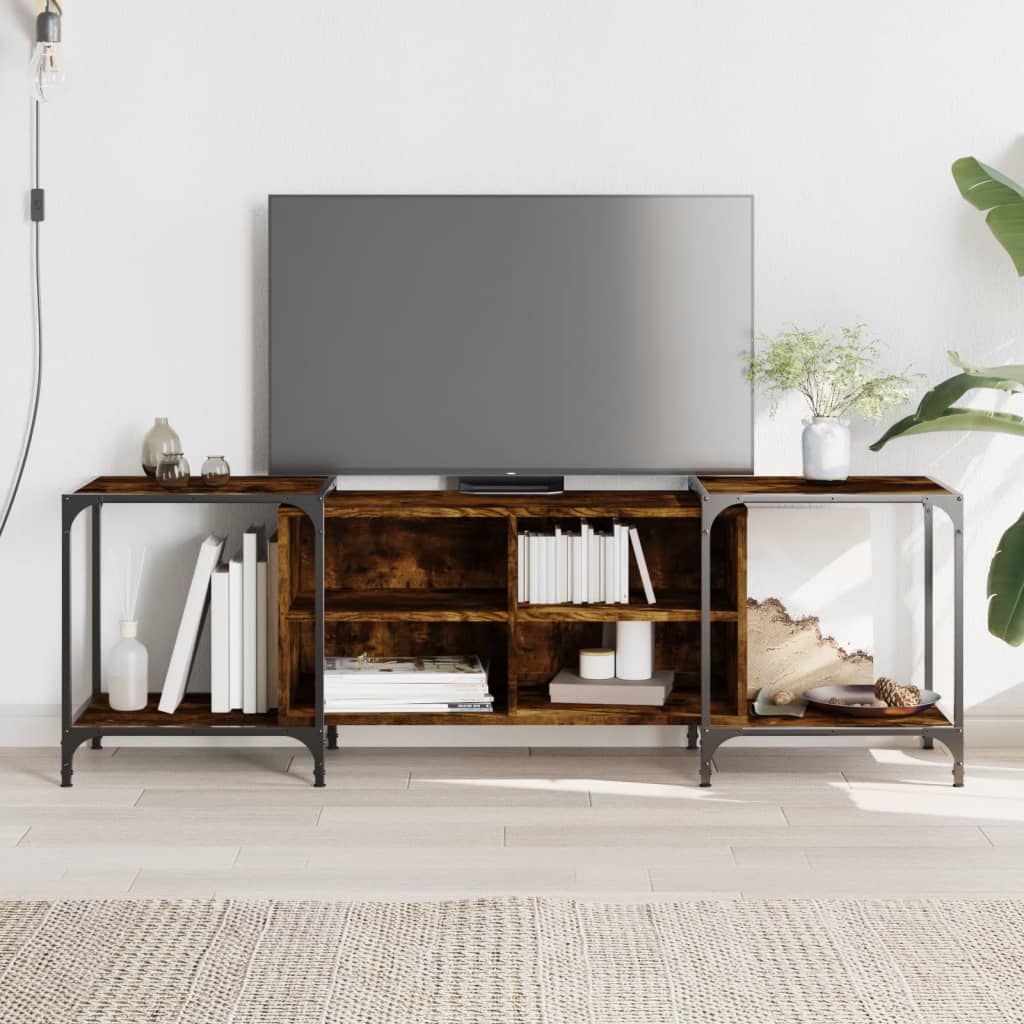 Tv Cabinet 153X37X50 Cm Engineered Wood