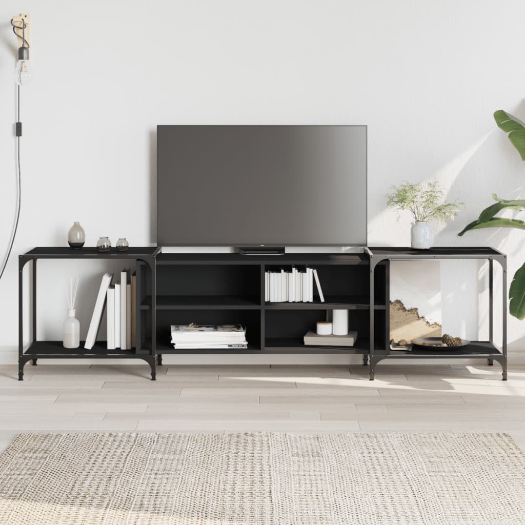 Tv Cabinet 153X37X50 Cm Engineered Wood