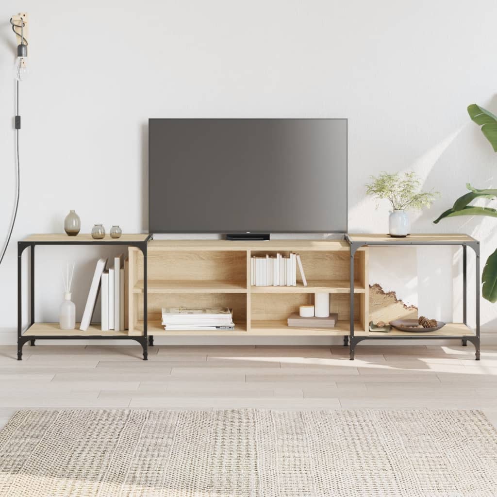Tv Cabinet 153X37X50 Cm Engineered Wood
