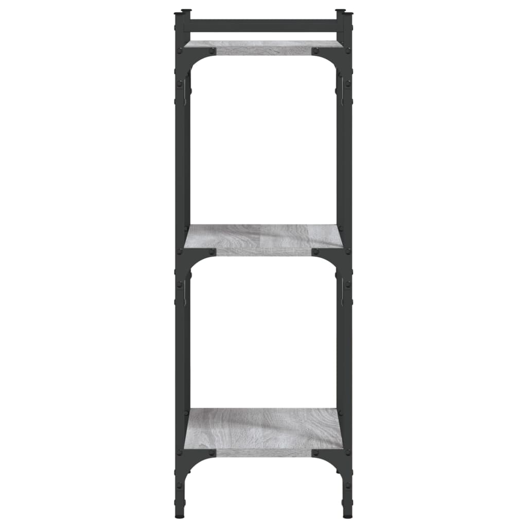 Bookcase 3-Tier 40X30X Engineered Wood