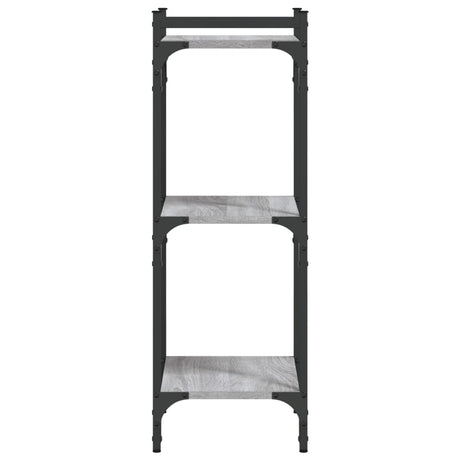 Bookcase 3-Tier 40X30X Engineered Wood