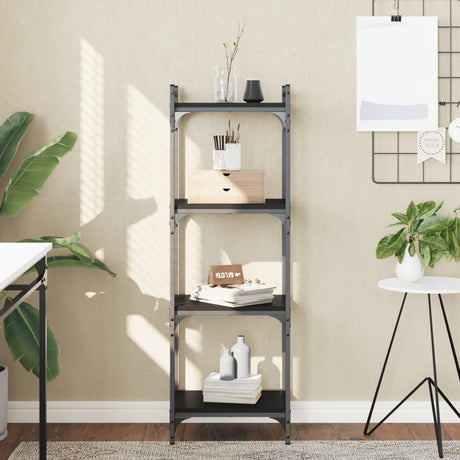 Bookcase 3-Tier 40X30X Engineered Wood