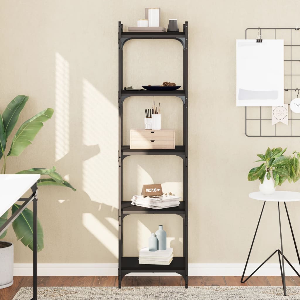 Bookcase 3-Tier 40X30X Engineered Wood