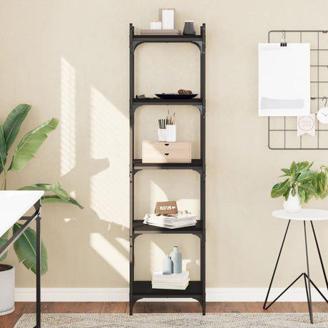 Bookcase 3-Tier 40X30X Engineered Wood