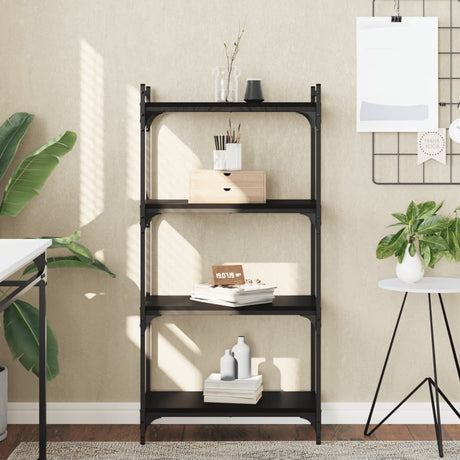 Bookcase 3-Tier 40X30X Engineered Wood