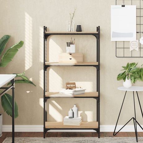 Bookcase 3-Tier 40X30X Engineered Wood