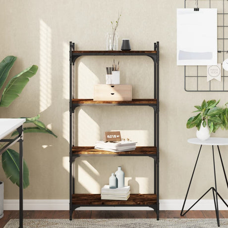 Bookcase 3-Tier 40X30X Engineered Wood
