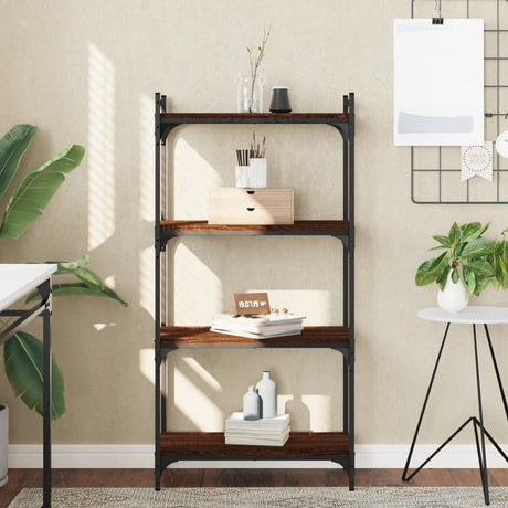 Bookcase 3-Tier 40X30X Engineered Wood