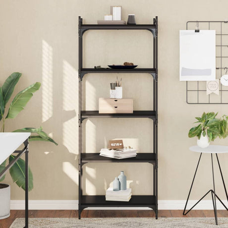 Bookcase 3-Tier 40X30X Engineered Wood