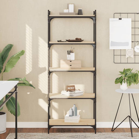 Bookcase 3-Tier 40X30X Engineered Wood