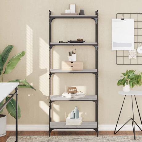 Bookcase 3-Tier 40X30X Engineered Wood