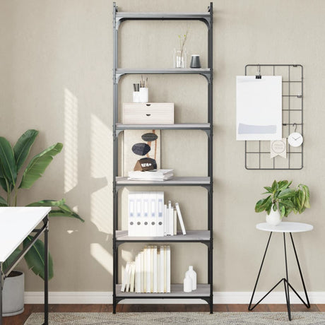Bookcase 3-Tier 40X30X Engineered Wood