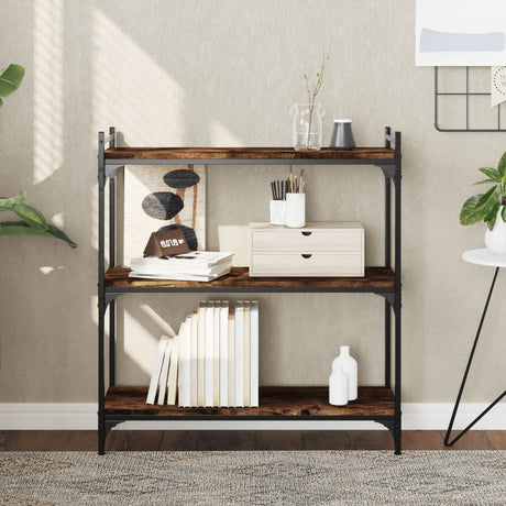 Bookcase 3-Tier 40X30X Engineered Wood