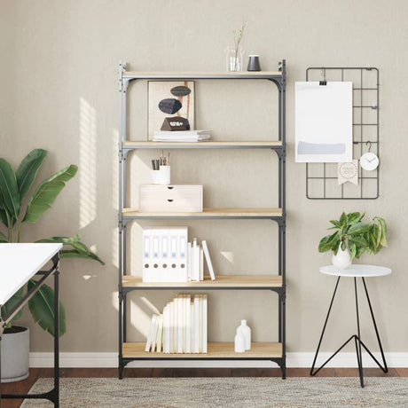 Bookcase 3-Tier 40X30X Engineered Wood