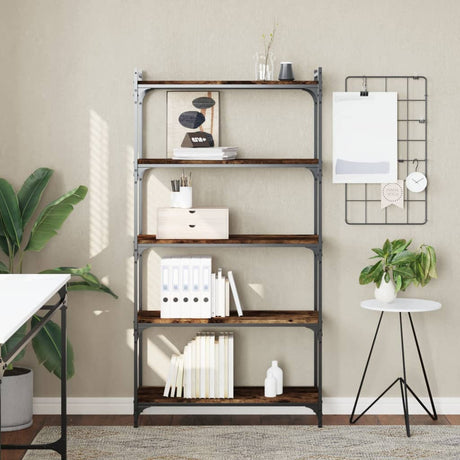 Bookcase 3-Tier 40X30X Engineered Wood