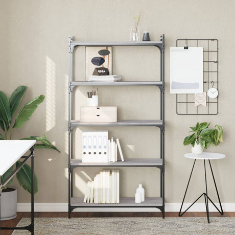 Bookcase 3-Tier 40X30X Engineered Wood