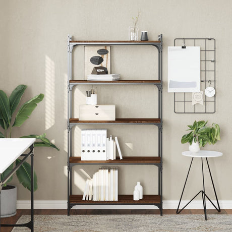 Bookcase 3-Tier 40X30X Engineered Wood