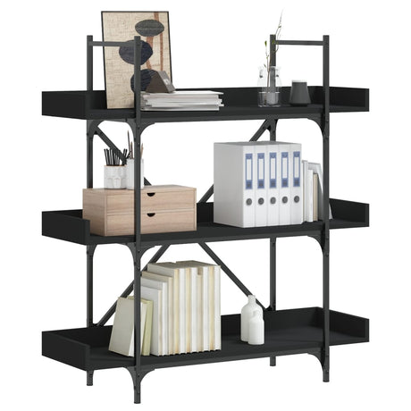 Bookcase 4-Tier 100X33X Engineered Wood