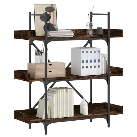 Bookcase 4-Tier 100X33X Engineered Wood